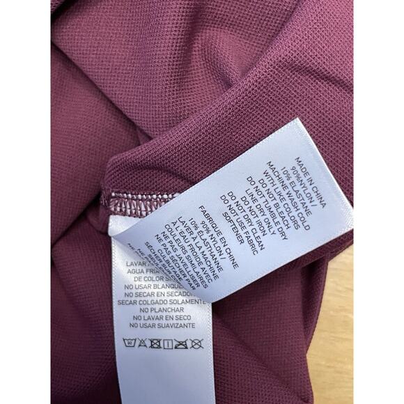 Rhone Session 1/4 Zip Pullover Sweater Men Size Small Grape Wine Pique Golf NWT - Picture 8 of 11